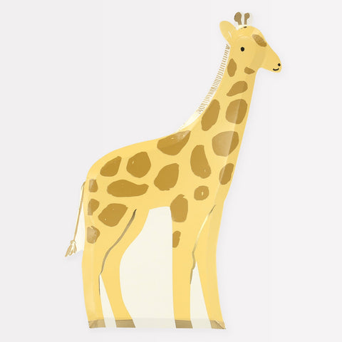 Giraffe Plates (x 8)