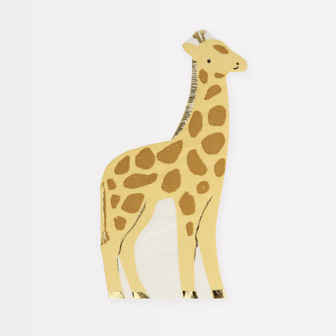 Giraffe Napkins (x 16)
