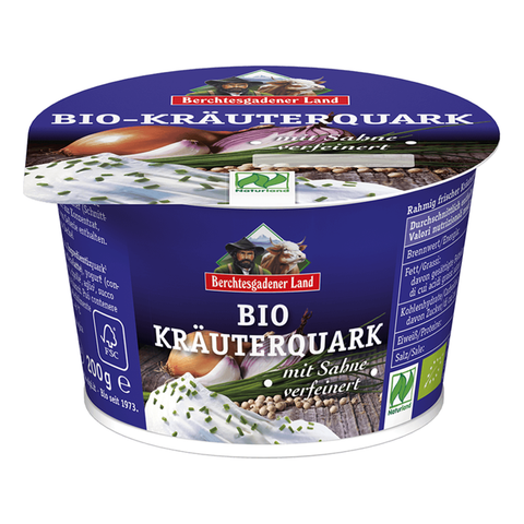 Organic Quark with herbs, 40% fat in drymatter - Meats And Eats