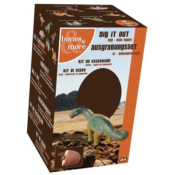 Dig Out A Painted Dinosaur Egg