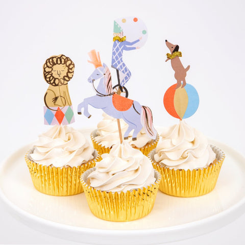 Meri Meri Circus Parade Cupcake Kit, x24