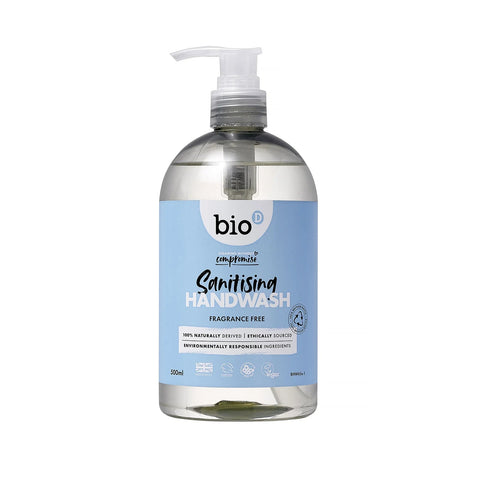 Bio D Hand Wash Unfragranced 500ml