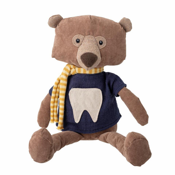 Harry the tooth fairy Soft Toy, Brown, Polyester