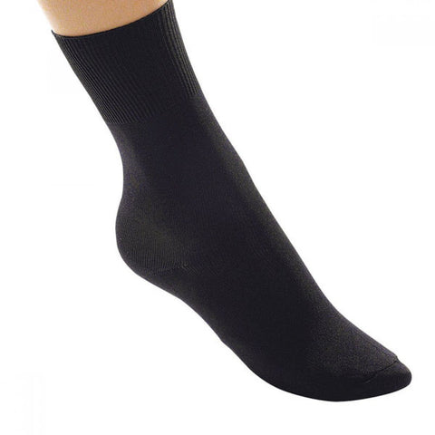 Black Ankle Ballet Socks