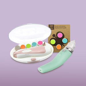 First Sets of Hair Brushes, Nail Kits,Thermometer & Nasal Aspirators