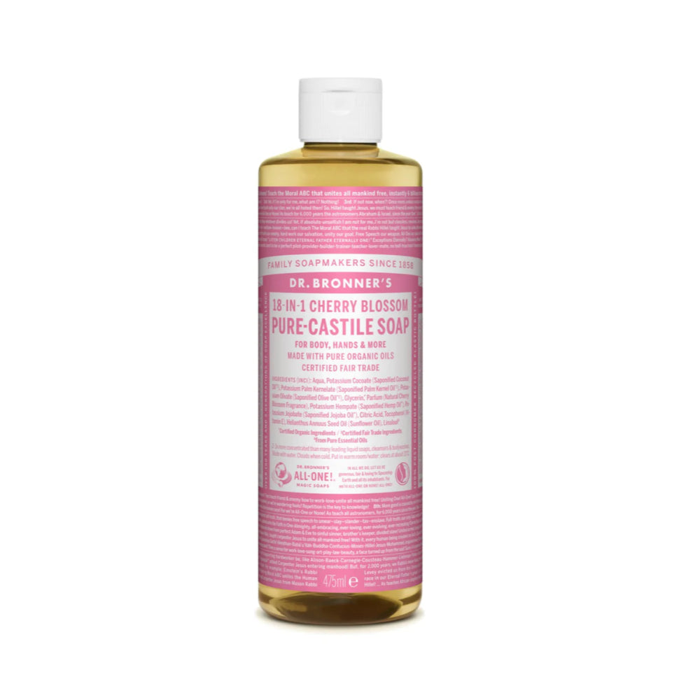 Dr Bronner's Pure Castile Soap Cherry Blossom, 475ml