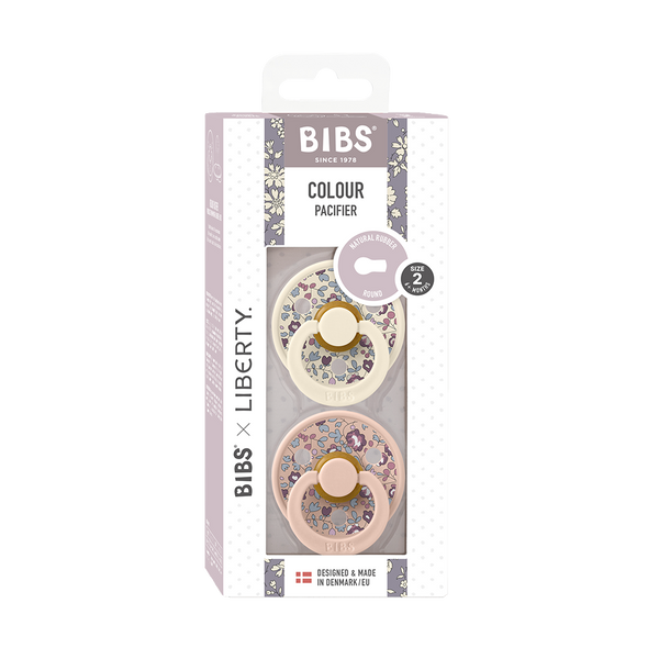 BIBS Colour 2 PACK Eloise Blush Mix Size 2