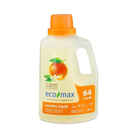 Eco Max Orange Blossom 64W Laundry Liquid 1.89L