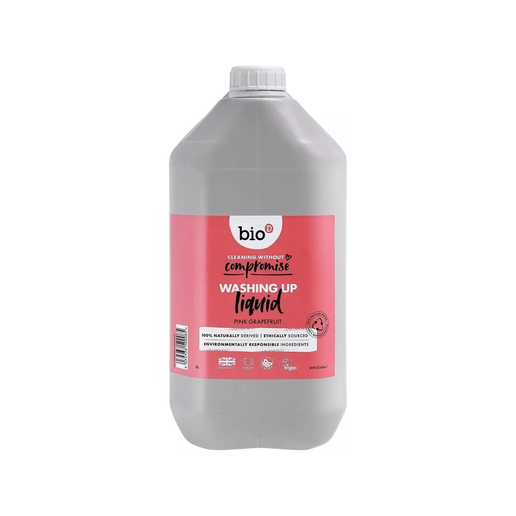 Bio D Pink Grapefruit Washing Up Liquid - 5lt