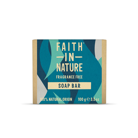 Faith in Nature Fragrance Free soap 100g