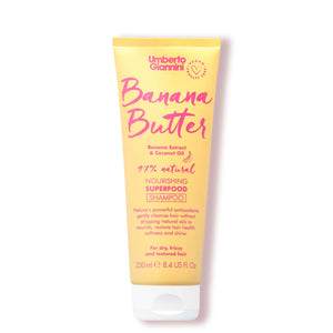 Umberto Giannini Banana Butter Nourishing Superfood Shampoo 250ml