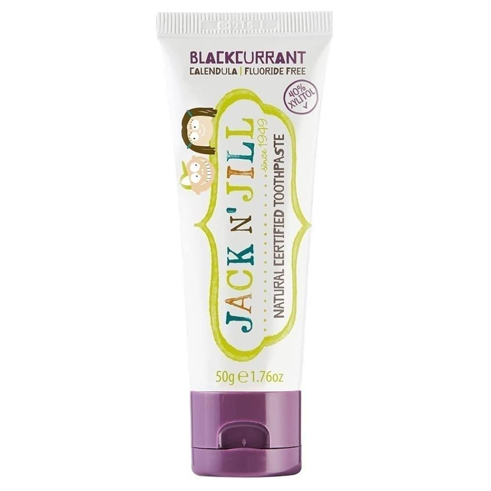 Jack N' Jill Natural Kids Toothpaste Blackcurrant, 50g