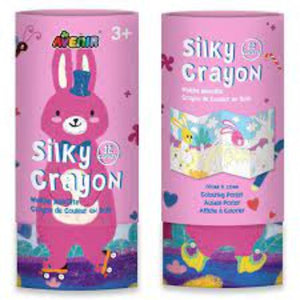 Silky Crayons Bunny, 12 Colours