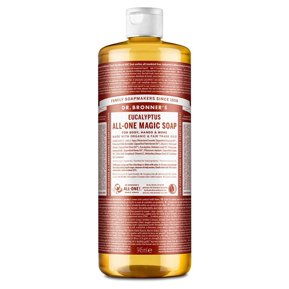 Dr Bronner's Pure Castile Soap Eucalyptus, 945ml