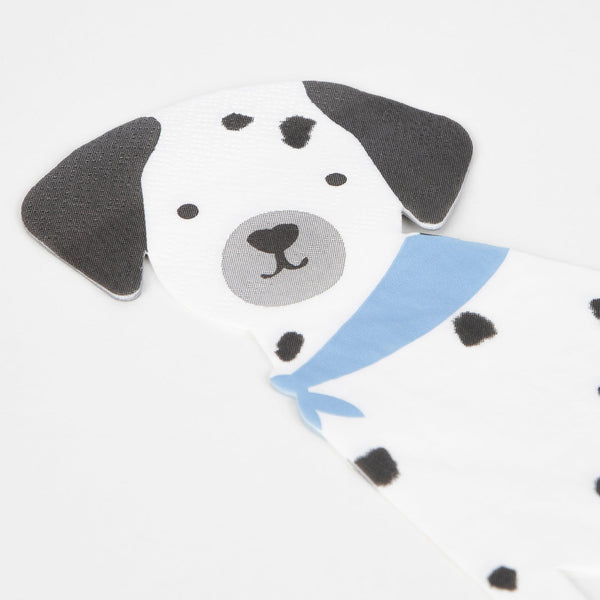 Puppy Napkins (x 16)