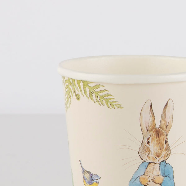 Peter Rabbit In The Garden Cups (x 8)