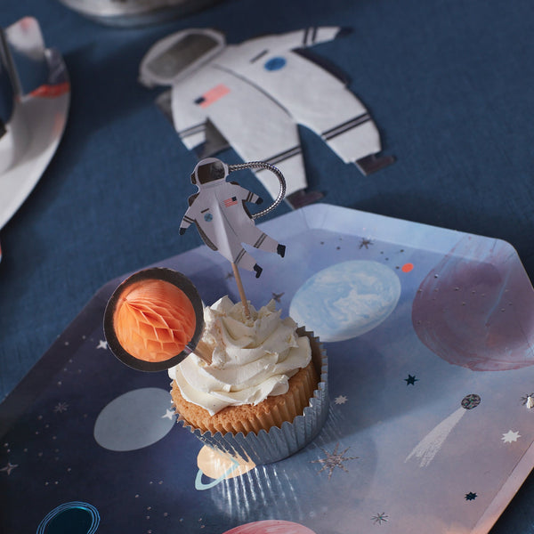 Meri Meri Space Cupcake Kit, x24 toppers