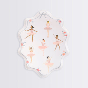Ballerina Plates (x 8)