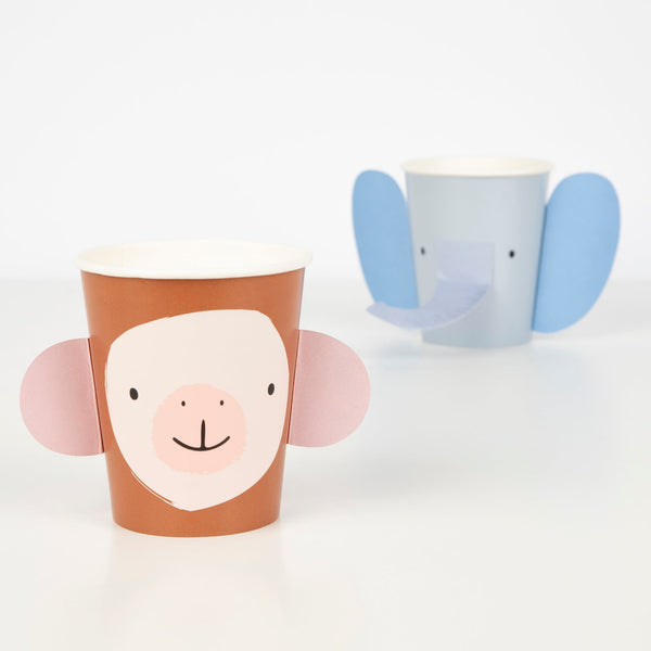 Animal Parade Character Cups (x 8)