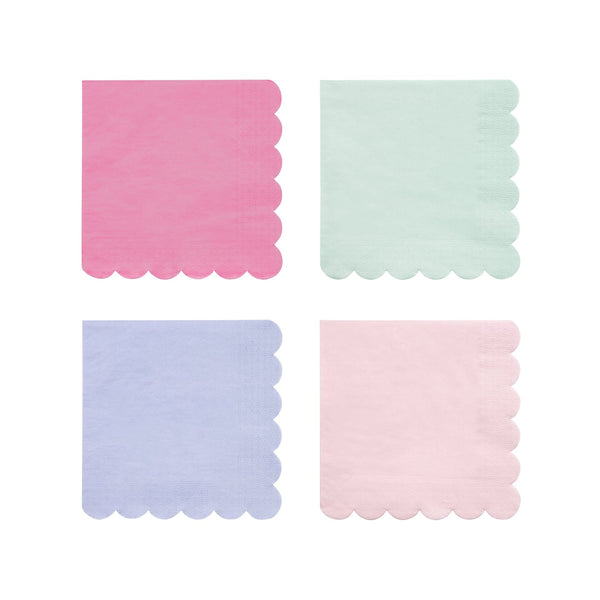 Large Multicolour Paper Napkins (x 20)