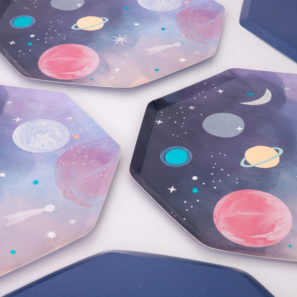 Meri Meri Space Dinner Plates, x8