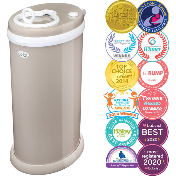 Diaper Pail - Taupe