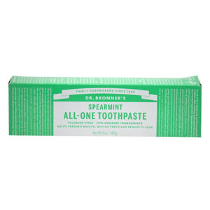 Dr Bronner's Toothpaste Spearmint, 140g