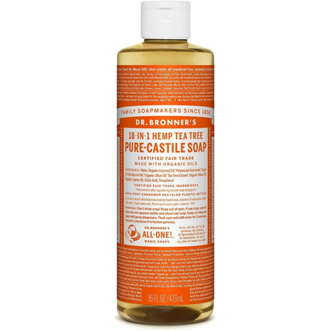 Dr Bronner's Pure Castile Soap Tea Tree, 945ml