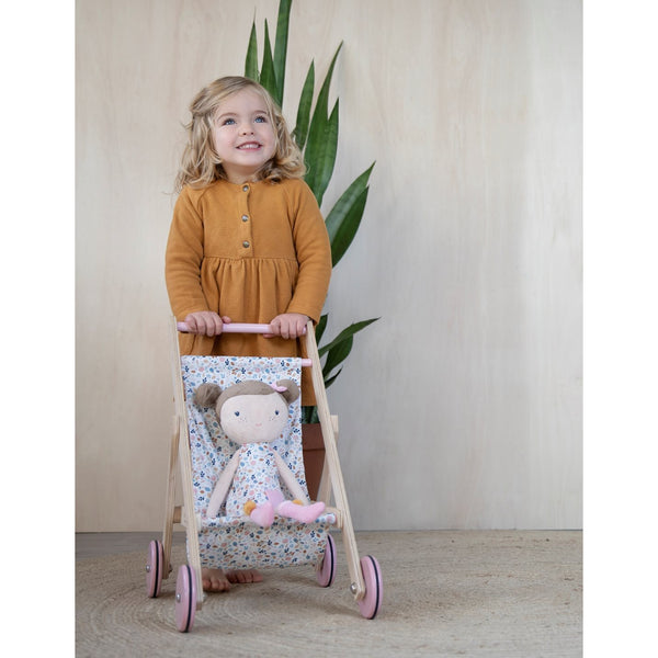 Doll stroller – Spring Flowers