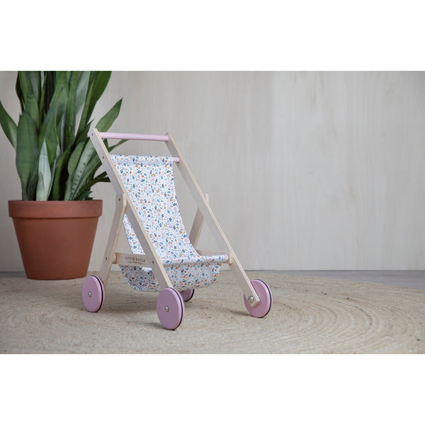 Doll stroller – Spring Flowers