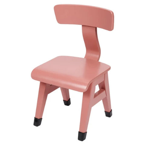 Wooden Chair - Pink