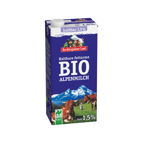 Organic  UHT milk, 1,5% fat, 1,0l Tetra - Meats And Eats