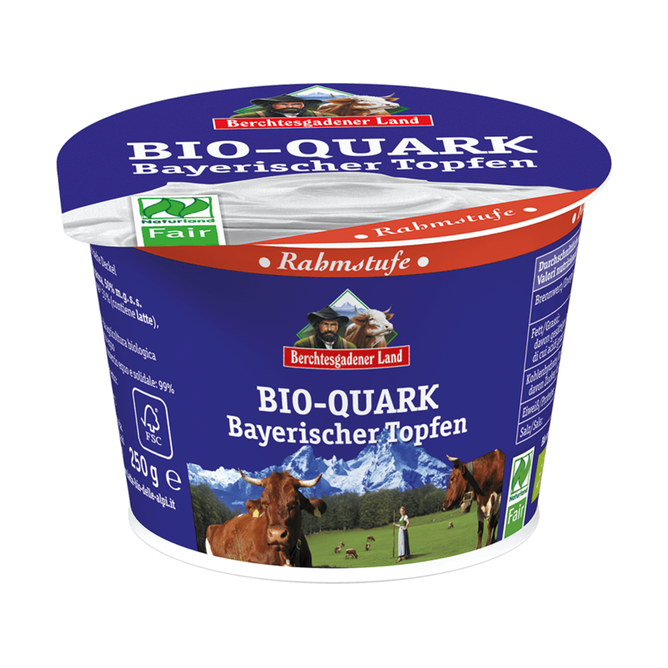 Organic Quark 50% fat in dry matter, 250g - Meats And Eats