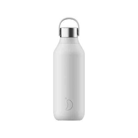 Chilly's - Reusable Water Bottle Series 2 Arctic White, 500ml