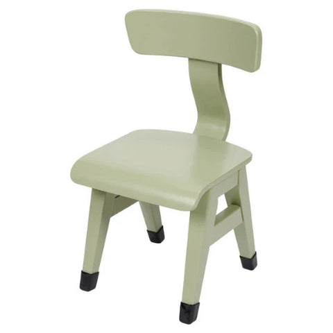 Wooden Chair - Olive Green