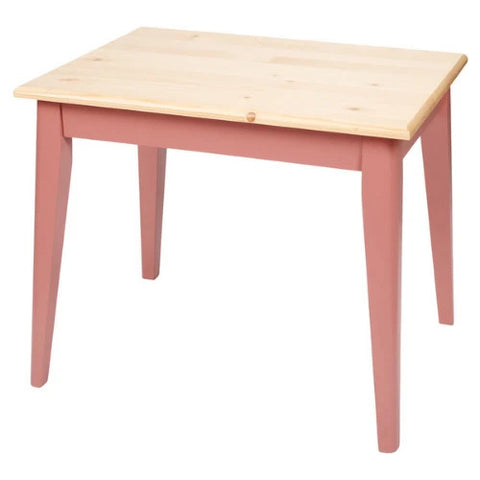 Wooden Table Pink LD