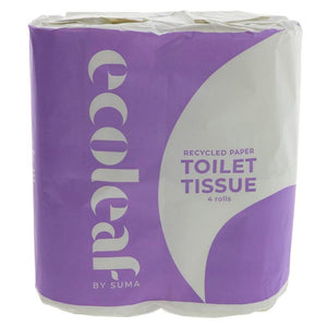 Ecoleaf 4 Pack Toilet Rolls 2 ply