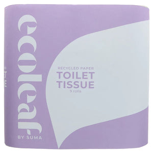 Ecoleaf 9 Pack Toilet Tissue 2 ply