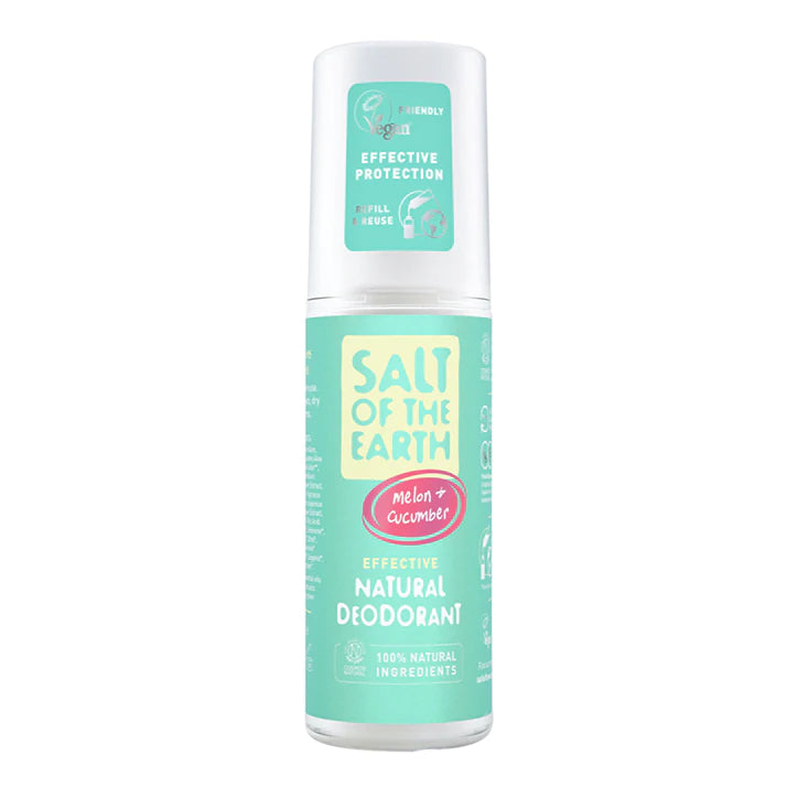 Salt of the Earth - Melon & Cucumber Natural Deodorant Spray 100ml