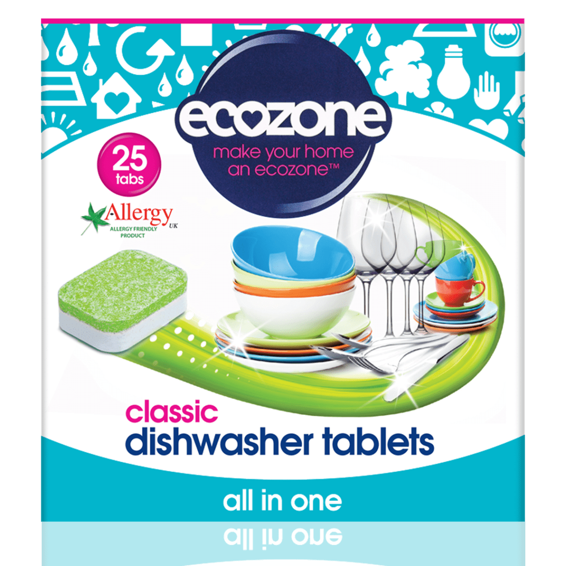 Ecozone Ultra Dish Tablets 25pcs