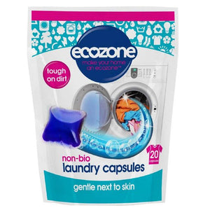 Ecozone Non Bio Laundry Capsules - 20pcs