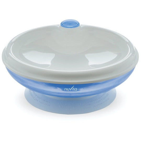 Hot plate with suction cup BLUE - Nuvita