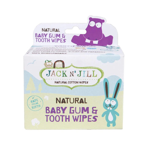 Jack N Jill Baby Gum & Tooth Wipes X25