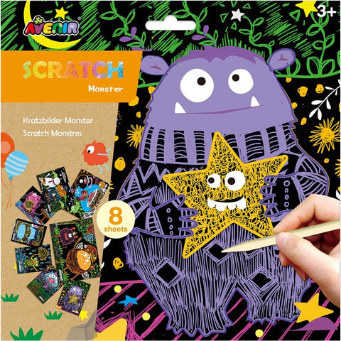 Scratch Art - Monster