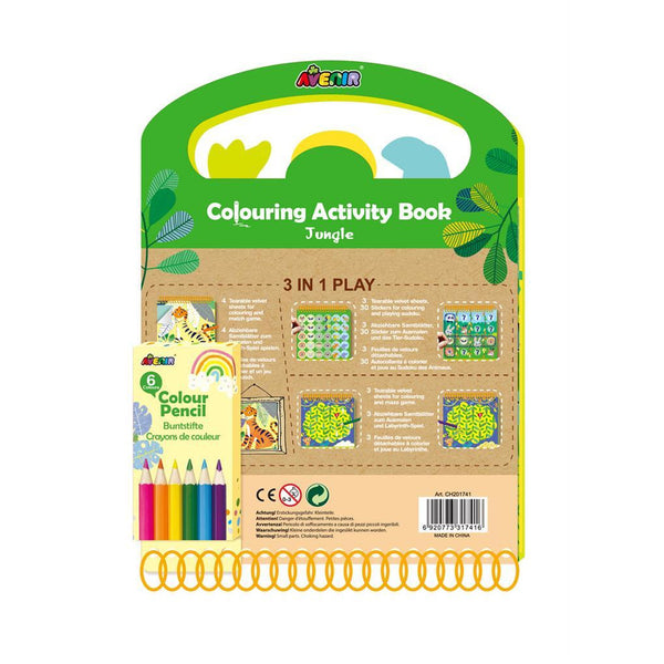 SCRATCH BOOK - COLOURING & ACTIVITY