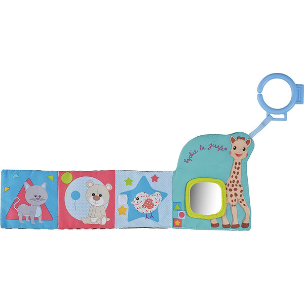 Sophie la girafe Clip-on Book - Baby Activity and Development Toy