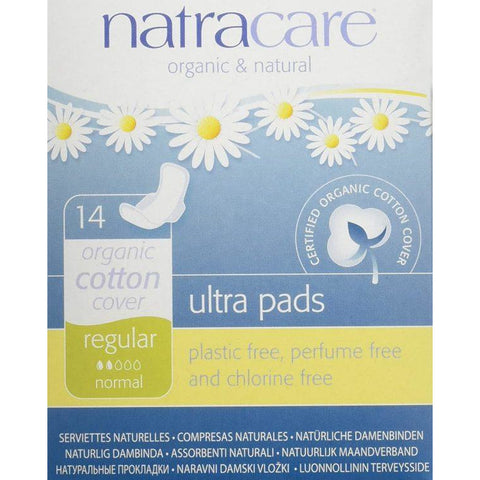 Natracare Care Ultra Pads Normal-Wings