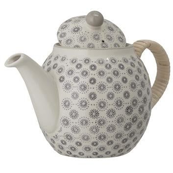 Elsa Teapot, Grey, Stoneware