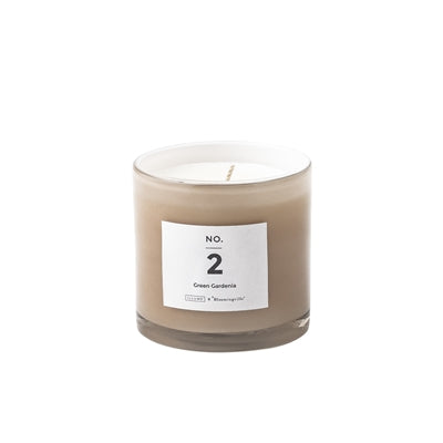 NO. 2 - Green Gardenia Scented Candle, Soy wax