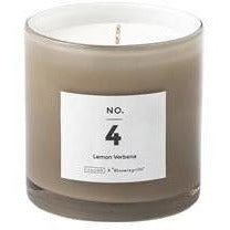 NO. 4 - Lemon Verbena Scented Candle, Soy wax - Meats And Eats